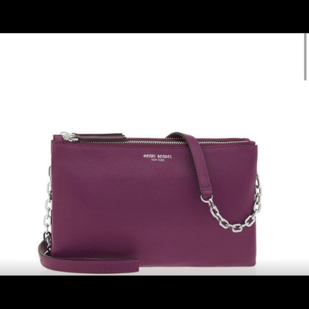 Henri Bendel Soho Medium Leather Crossbody Bag